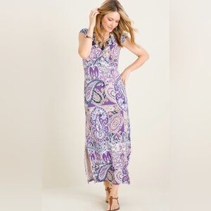 Chico’s Twist Front Maxi Dress